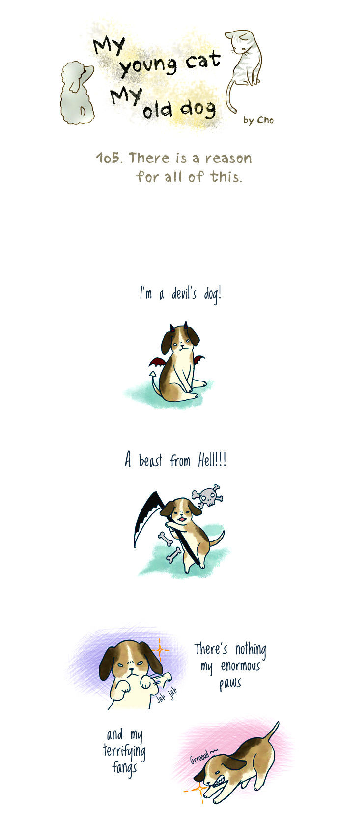 My Young Cat and My Old Dog Chapter 105 page 1 - Chapter 105 : There is a reason for all of this