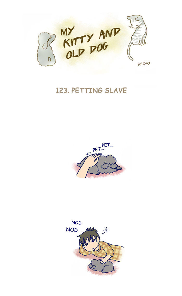 My Young Cat and My Old Dog Chapter 123 page 1 - Chapter 123 : Petting Slave