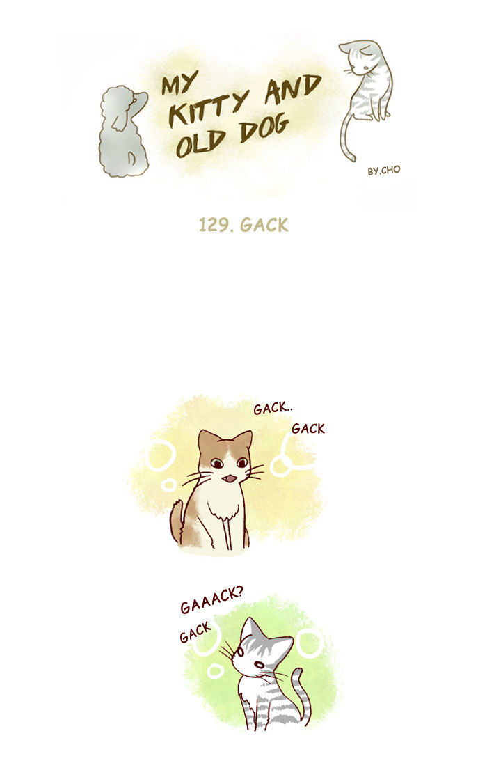 My Young Cat and My Old Dog Chapter 129 page 1 - Chapter 129 : Gack