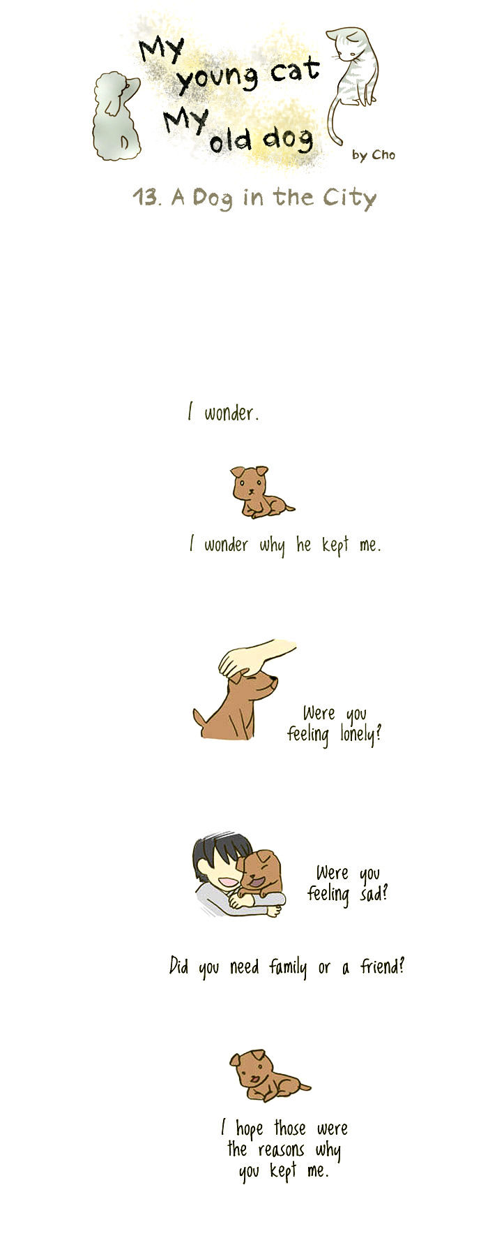 My Young Cat and My Old Dog Chapter 13 page 1 - Chapter 13