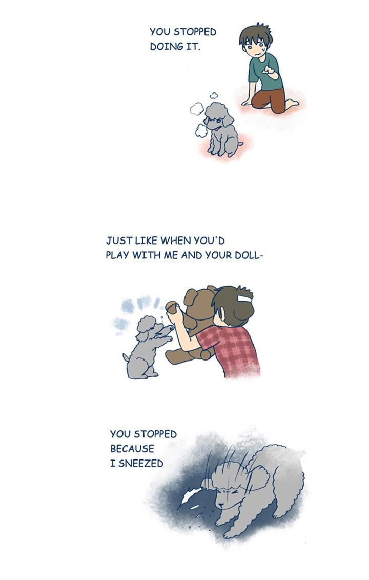 My Young Cat and My Old Dog Chapter 150 page 4 - Chapter 150 : Sad