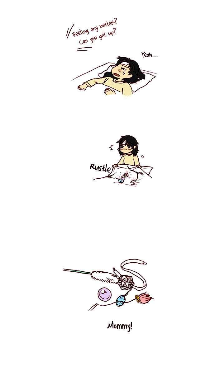My Young Cat and My Old Dog Chapter 16 page 3 - Chapter 16 : Push Push