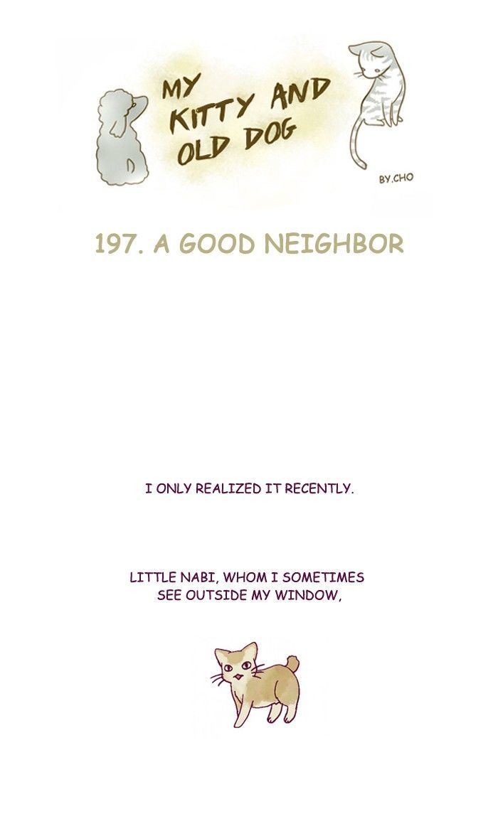 My Young Cat and My Old Dog Chapter 197 page 1 - Chapter 197