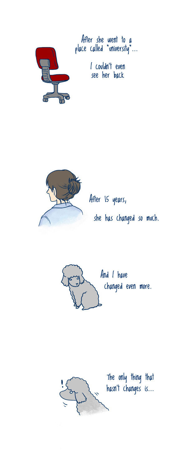 My Young Cat and My Old Dog Chapter 2 page 4 - Chapter 2 : Old Dog