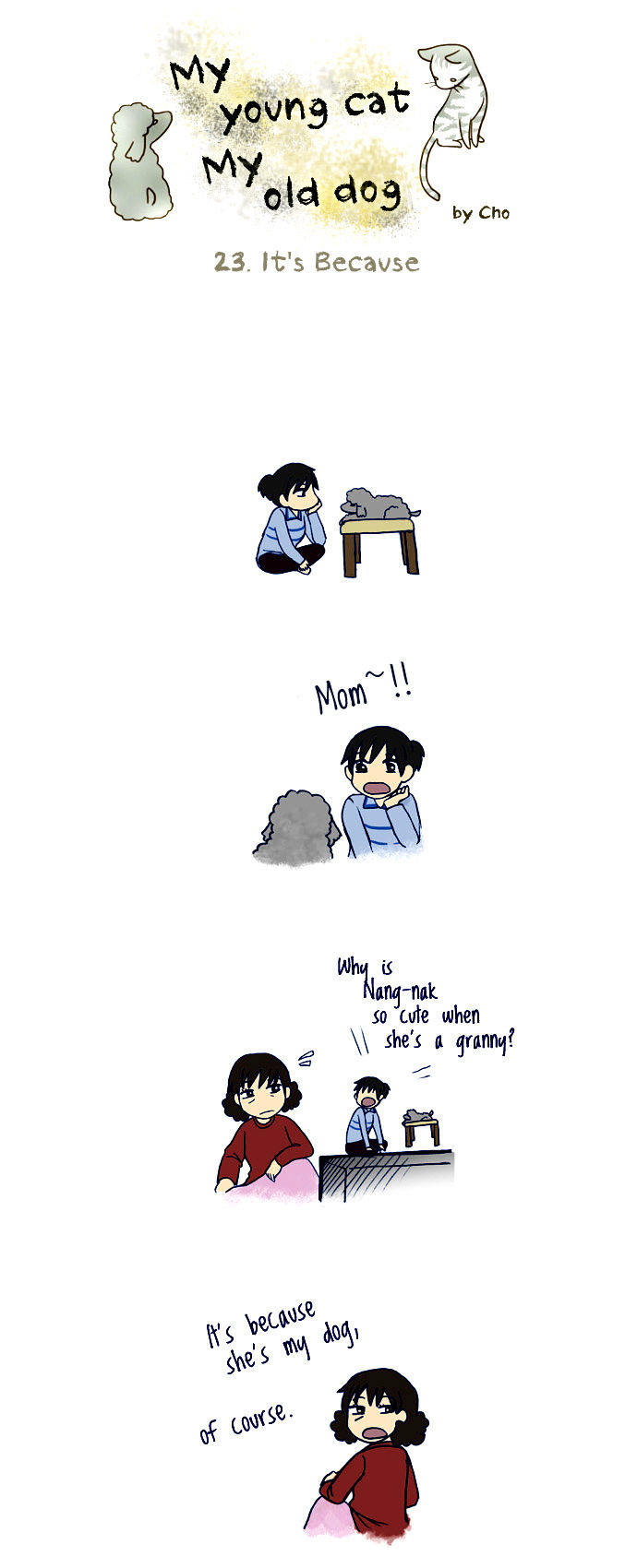 My Young Cat and My Old Dog Chapter 23 page 1 - Chapter 23