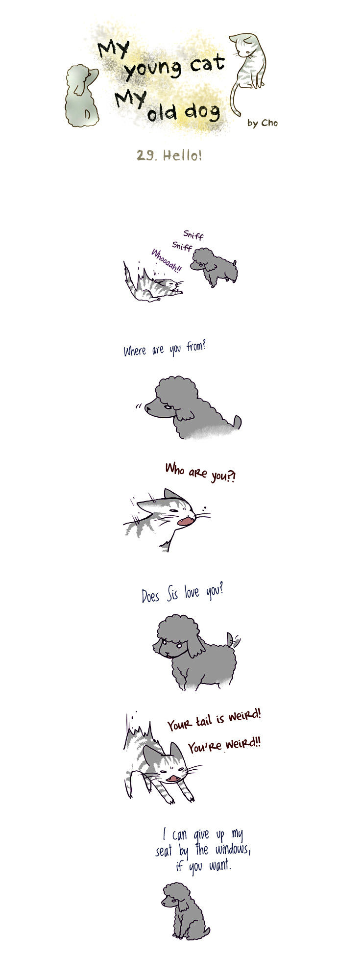 My Young Cat and My Old Dog Chapter 29 page 1 - Chapter 29