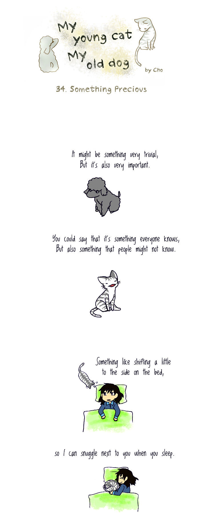 My Young Cat and My Old Dog Chapter 34 page 1 - Chapter 34