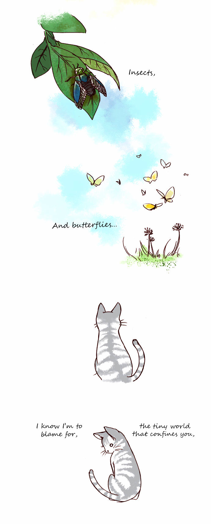 My Young Cat and My Old Dog Chapter 43 page 4 - Chapter 43 : To You