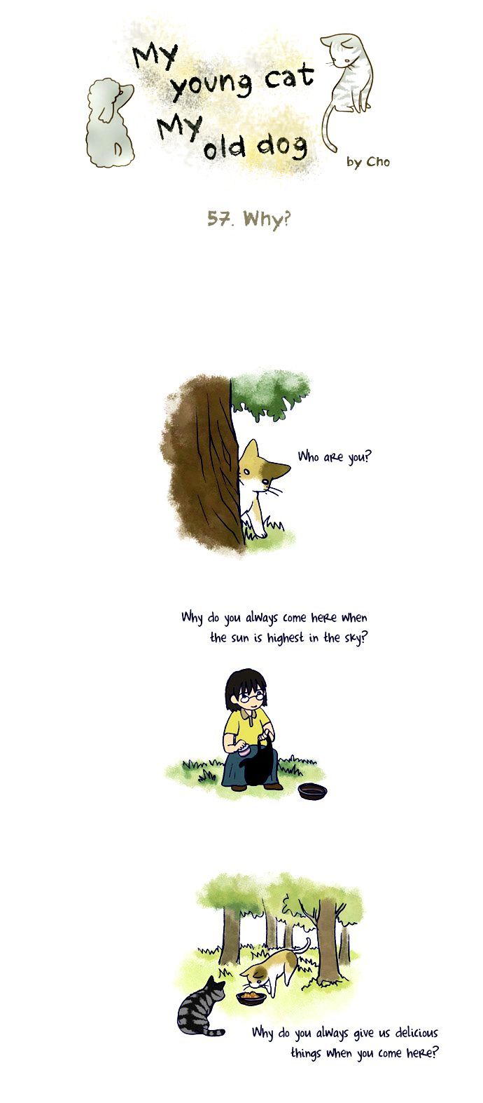 My Young Cat and My Old Dog Chapter 57 page 1 - Chapter 57 : Why?