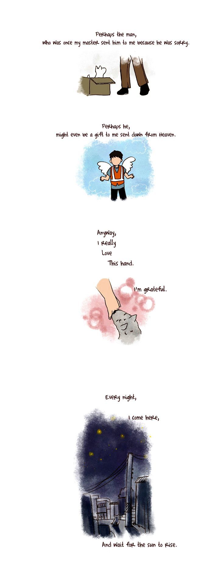 My Young Cat and My Old Dog Chapter 61 page 3 - Chapter 61 : Every Morning