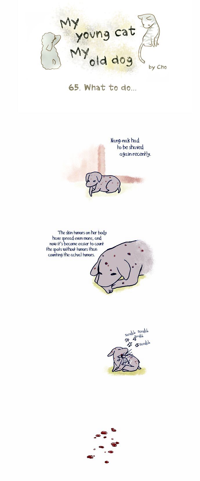 My Young Cat and My Old Dog Chapter 65 page 1 - Chapter 65 : What to do...