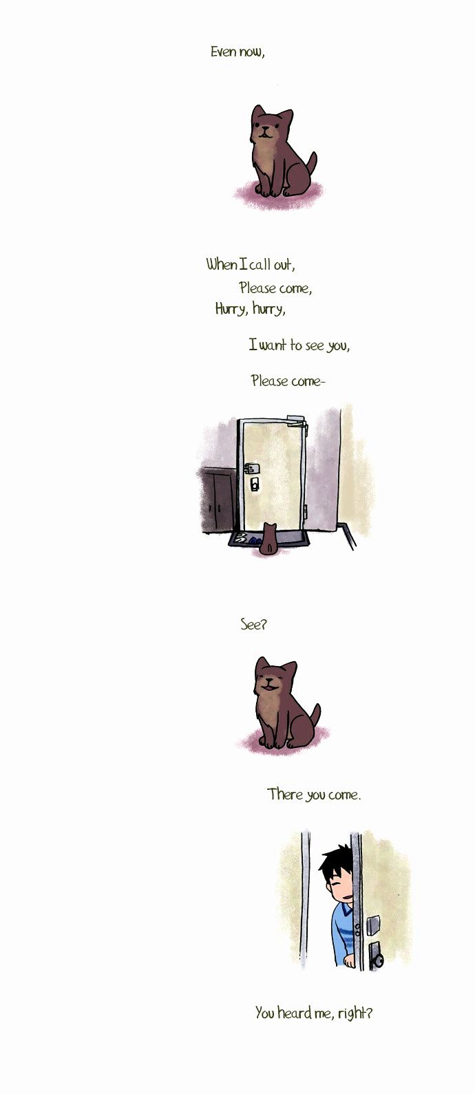 My Young Cat and My Old Dog Chapter 68 page 3 - Chapter 68 : He Hears Me