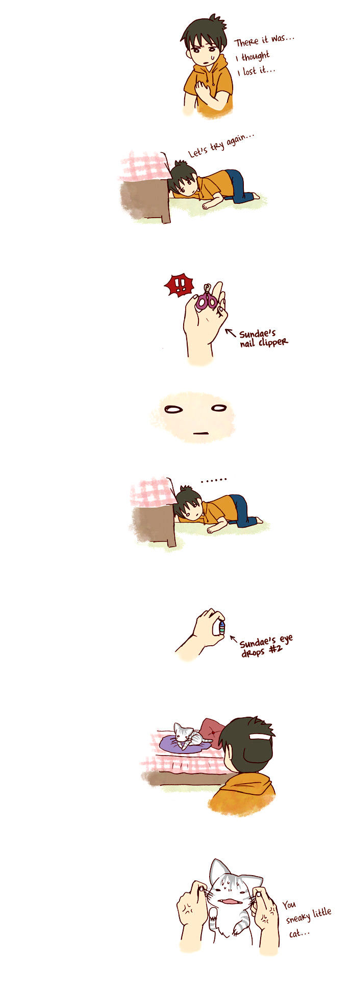 My Young Cat and My Old Dog Chapter 76 page 3 - Chapter 76 : Secretly