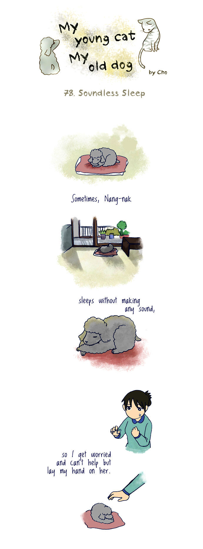 My Young Cat and My Old Dog Chapter 78 page 1 - Chapter 78 : Soundless Sleep