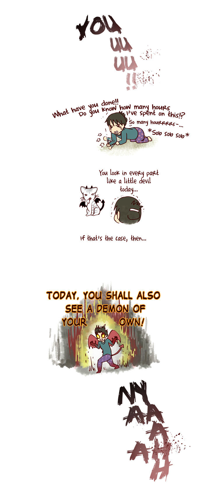 My Young Cat and My Old Dog Chapter 79 page 3 - Chapter 79 : The Story Behind Chapter 78