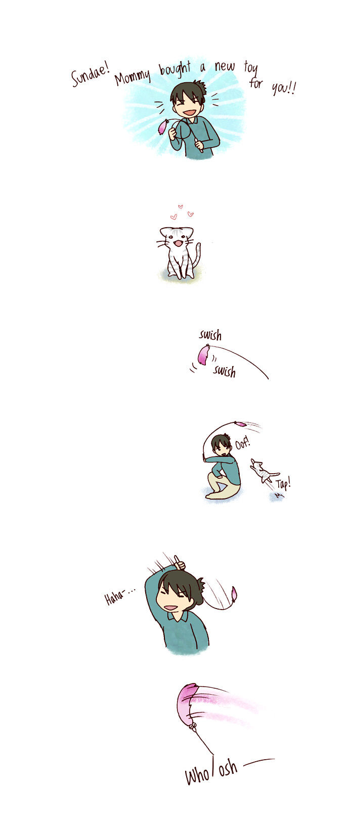 My Young Cat and My Old Dog Chapter 80 page 3 - Chapter 80 : Let's Play