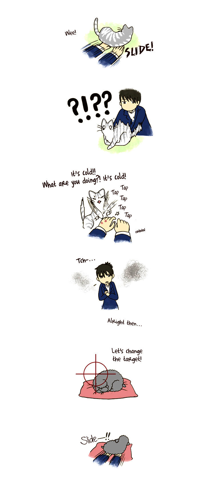 My Young Cat and My Old Dog Chapter 83 page 2 - Chapter 83 : Nice and Warm