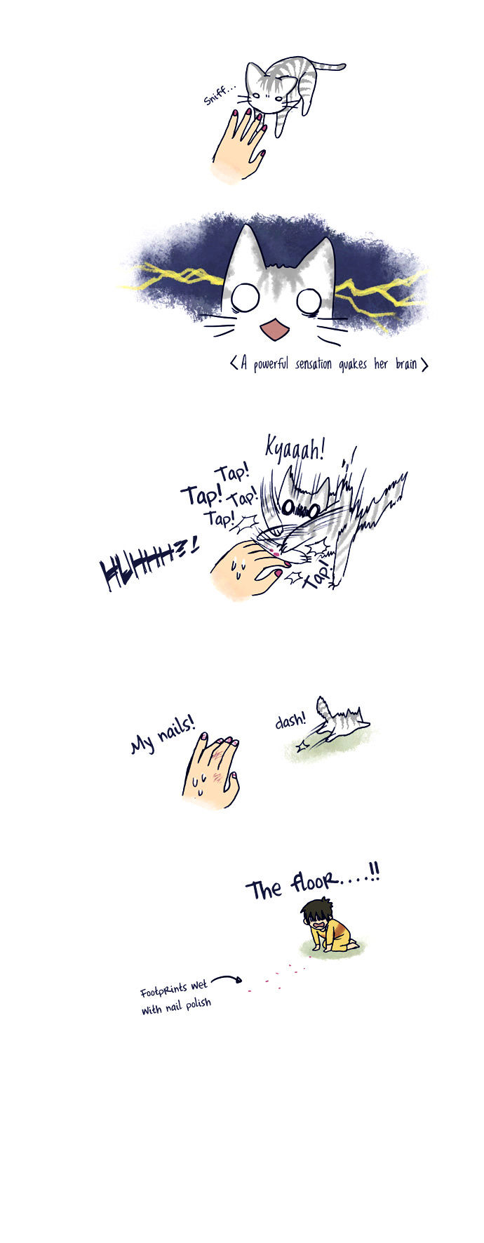 My Young Cat and My Old Dog Chapter 85 page 2 - Chapter 85 : Manicure