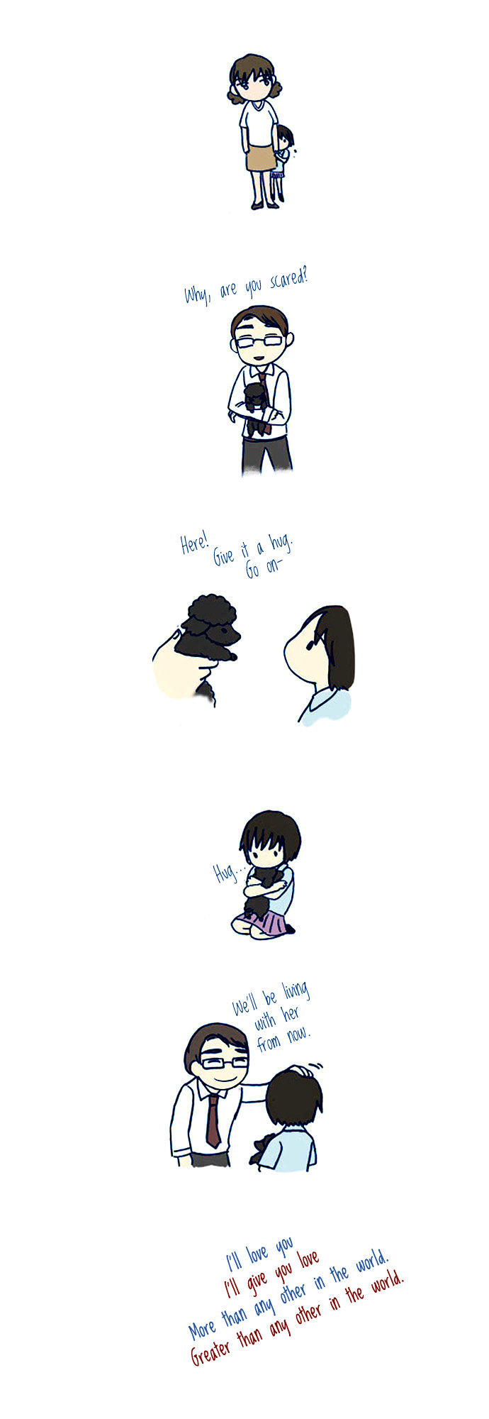 My Young Cat and My Old Dog Chapter 9 page 2 - Chapter 9 : The First Meeting