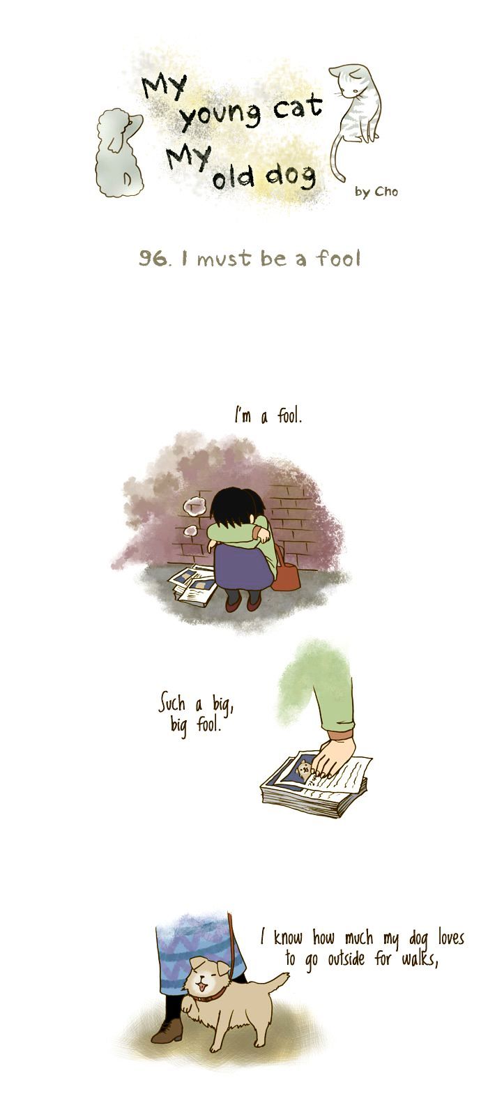 My Young Cat and My Old Dog Chapter 96 page 1 - Chapter 96 : I must be a fool