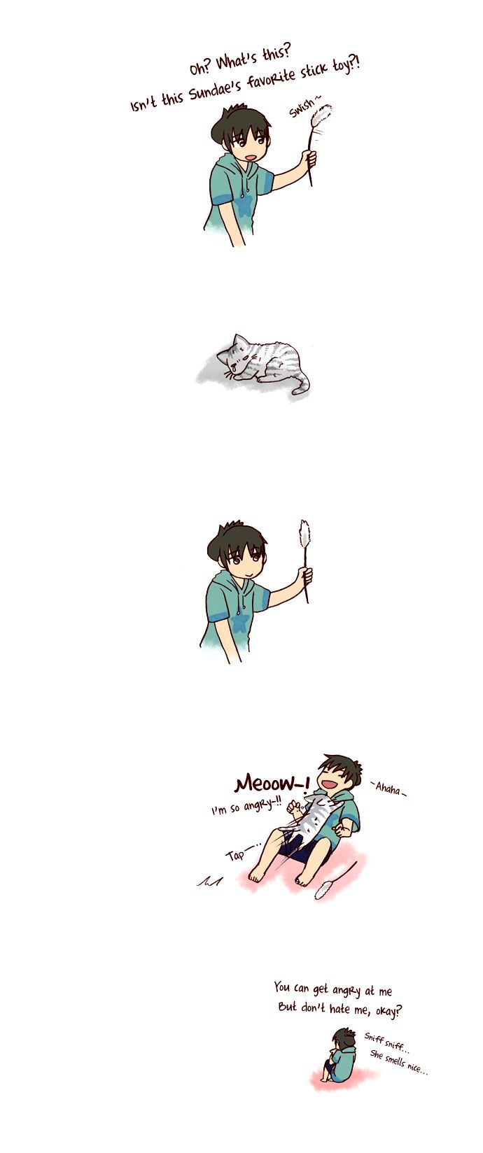 My Young Cat and My Old Dog Chapter 99 page 4 - Chapter 99 : She's like a baby