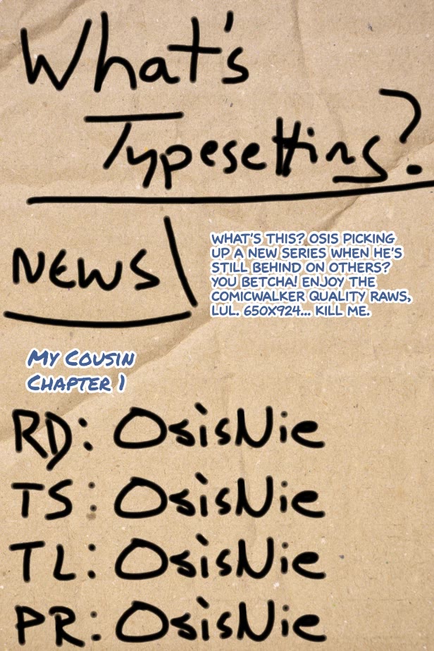 My Young Cousin Chapter 1 page 25 - Chapter 1: You like me, don't you?