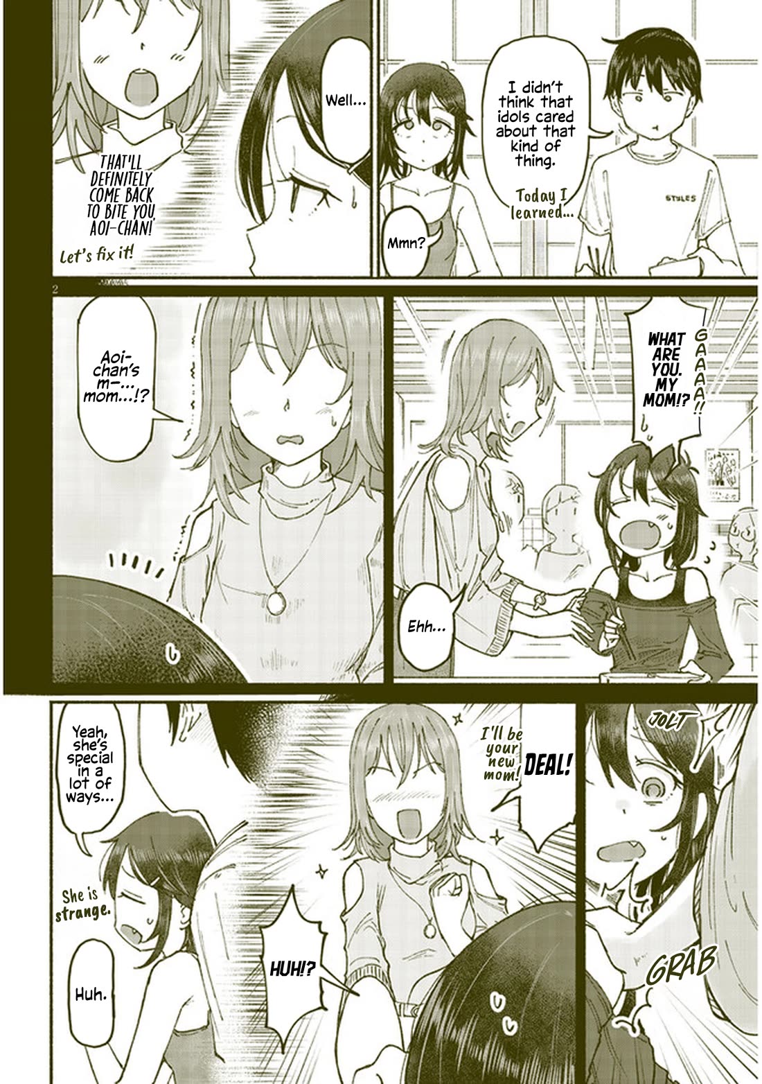My Young Cousin Chapter 11.5 page 2 - Chapter 11.5: Extra: My Cousin and Manners