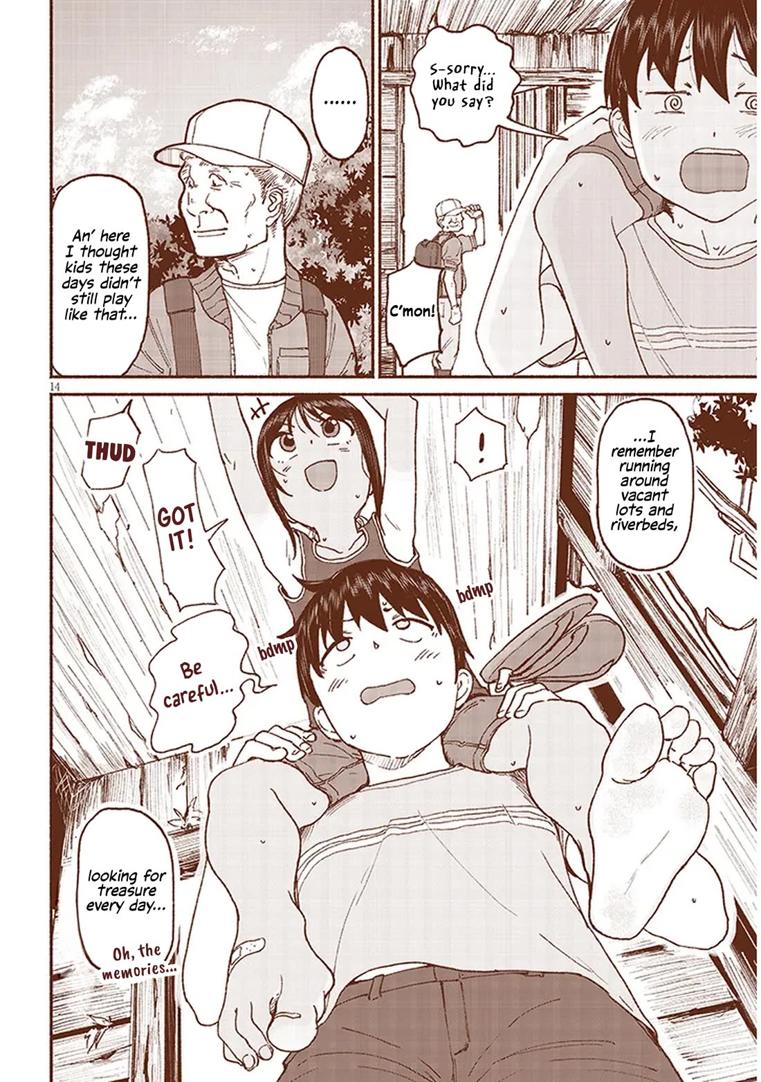 My Young Cousin Chapter 13 page 14 - Chapter 13: My Cousin and Our Secret Base