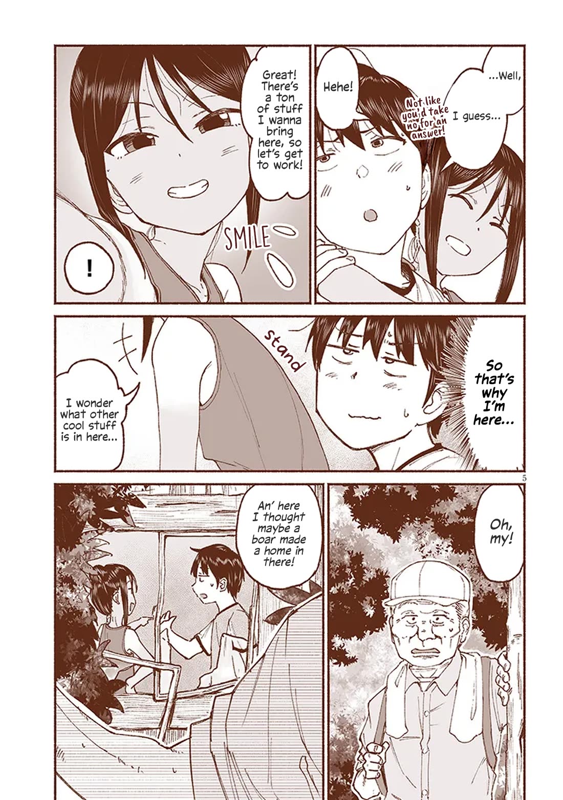 My Young Cousin Chapter 13 page 5 - Chapter 13: My Cousin and Our Secret Base