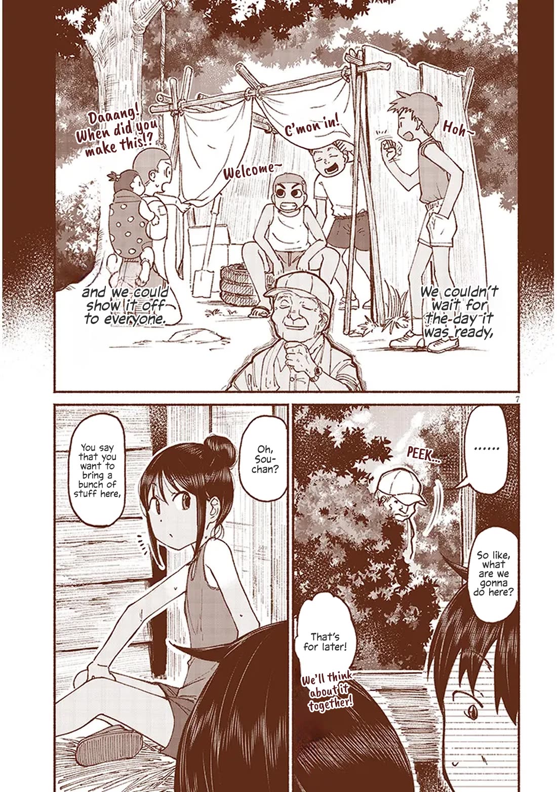 My Young Cousin Chapter 13 page 7 - Chapter 13: My Cousin and Our Secret Base