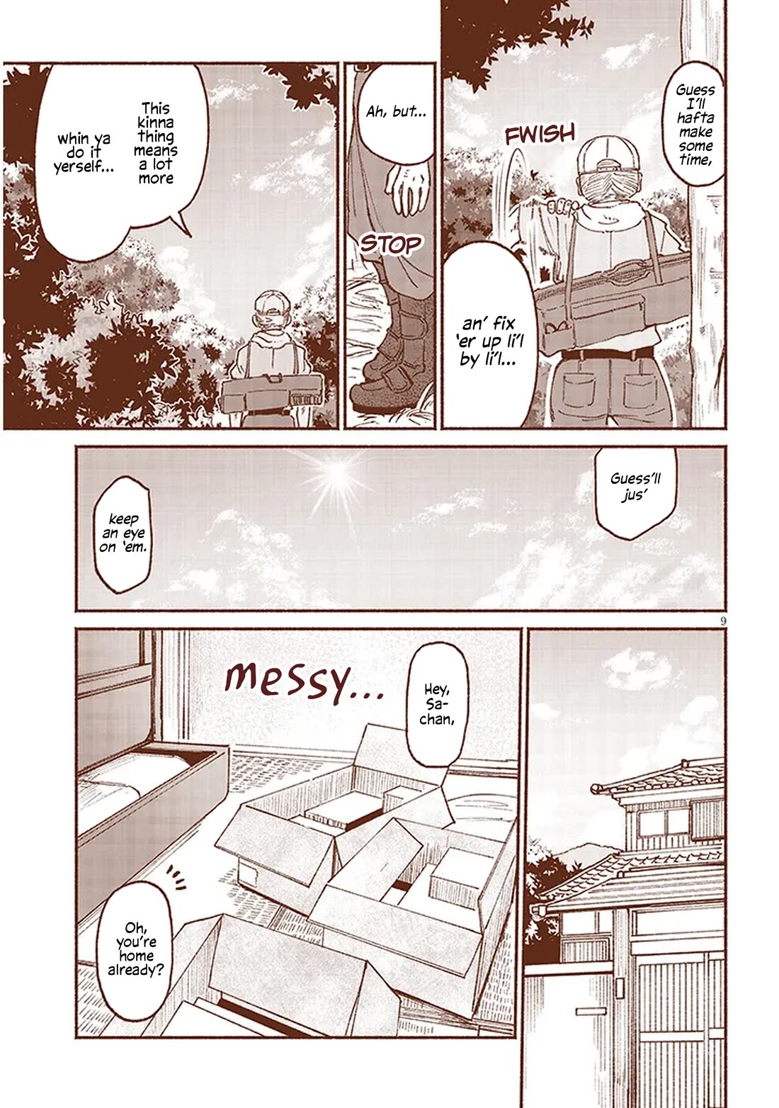 My Young Cousin Chapter 13 page 9 - Chapter 13: My Cousin and Our Secret Base