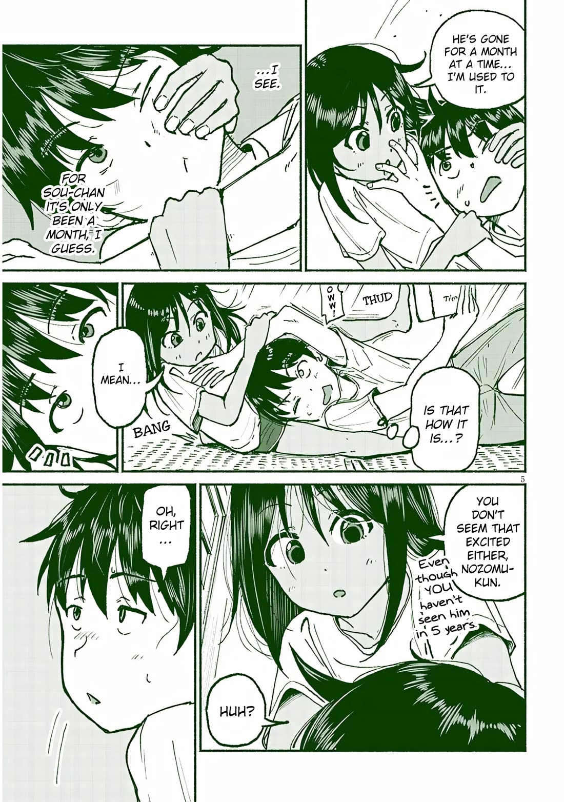 My Young Cousin Chapter 21 page 5 - Chapter 21: My cousin and her grandfather