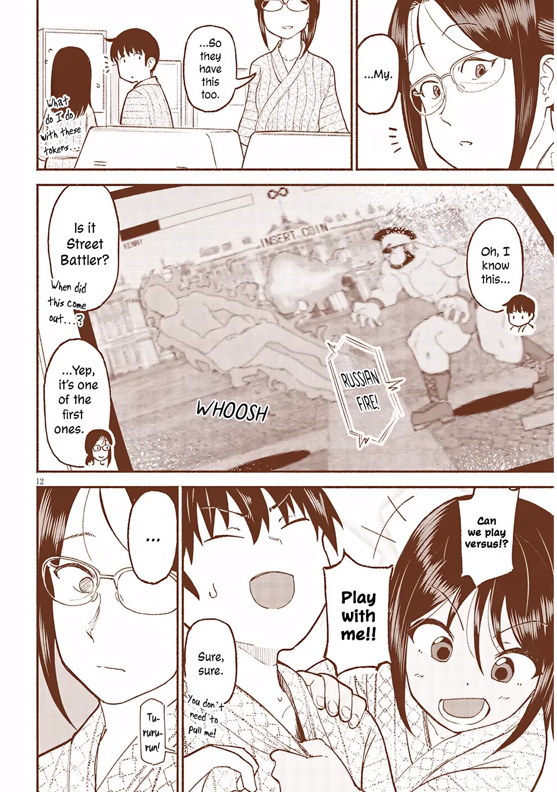 My Young Cousin Chapter 33 page 12 - Chapter 33: My Cousin and the Games of Days Gone By