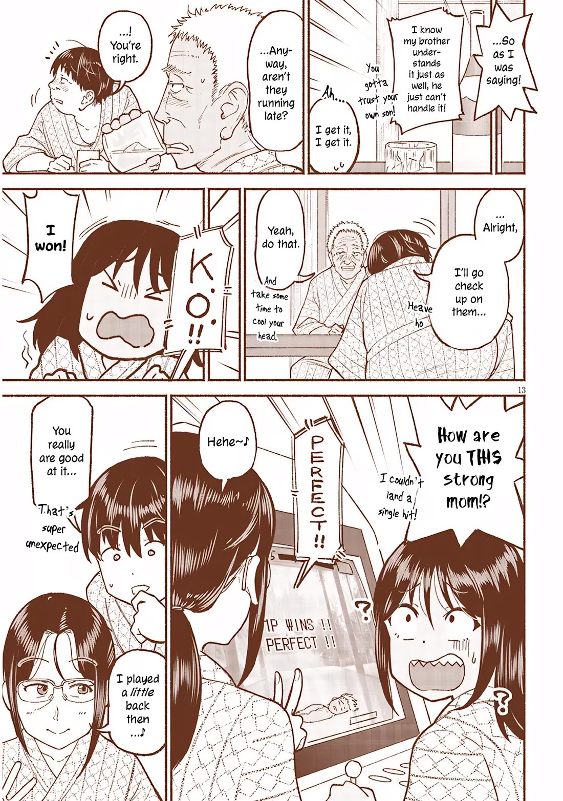 My Young Cousin Chapter 33 page 13 - Chapter 33: My Cousin and the Games of Days Gone By