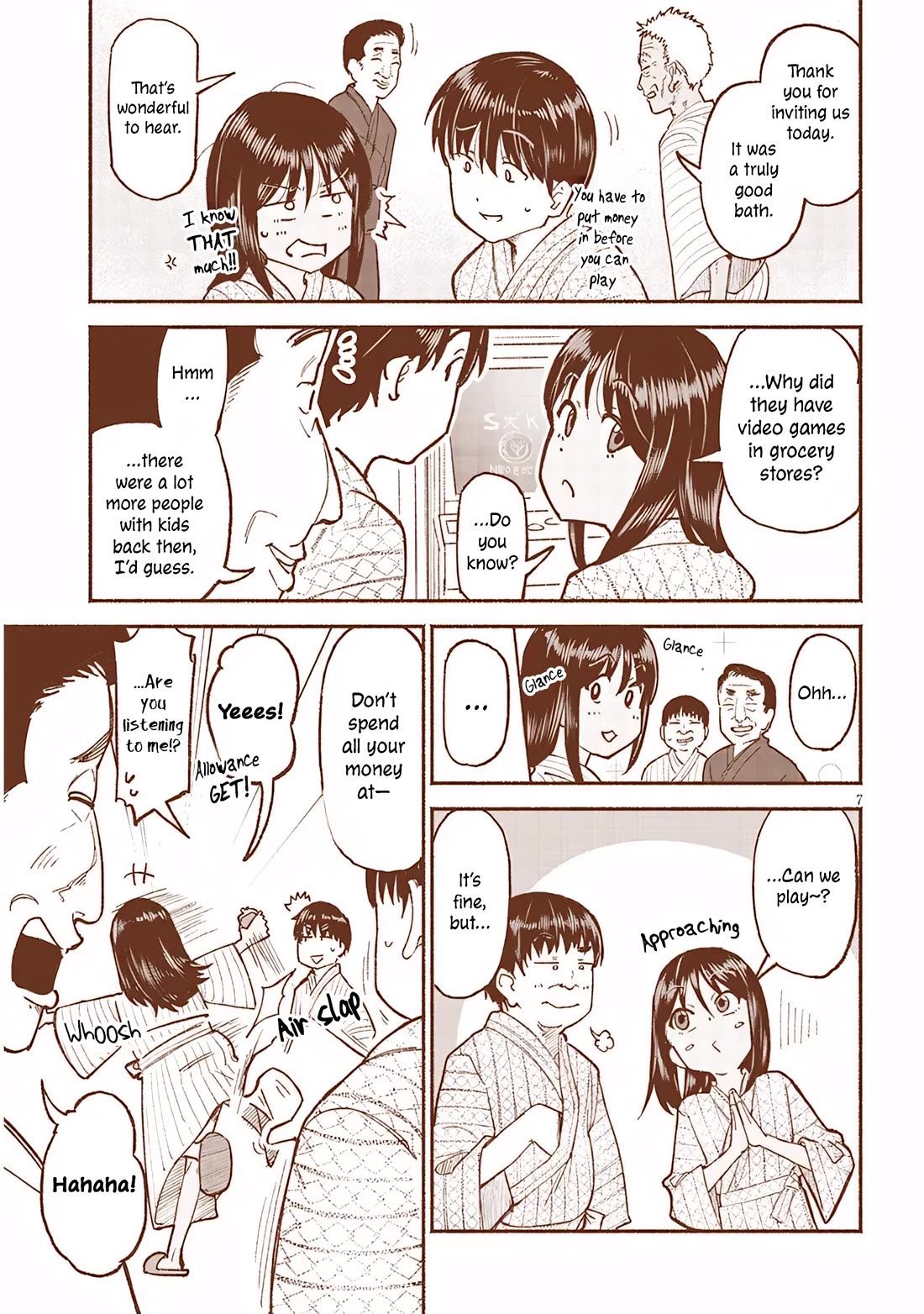 My Young Cousin Chapter 33 page 7 - Chapter 33: My Cousin and the Games of Days Gone By