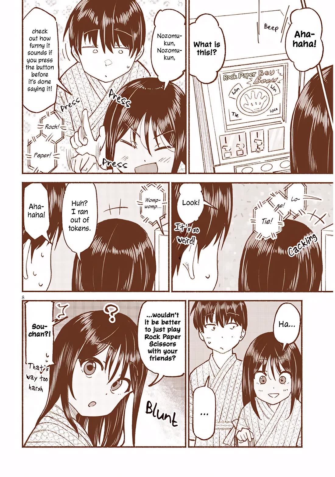 My Young Cousin Chapter 33 page 8 - Chapter 33: My Cousin and the Games of Days Gone By
