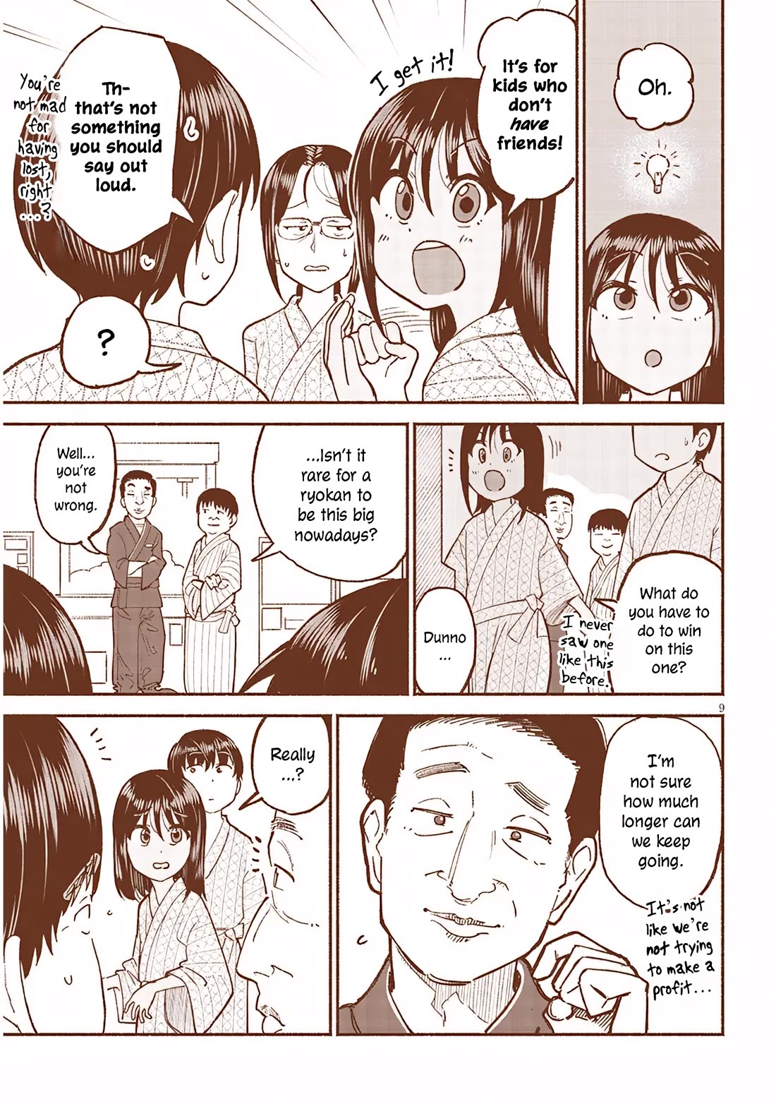 My Young Cousin Chapter 33 page 9 - Chapter 33: My Cousin and the Games of Days Gone By