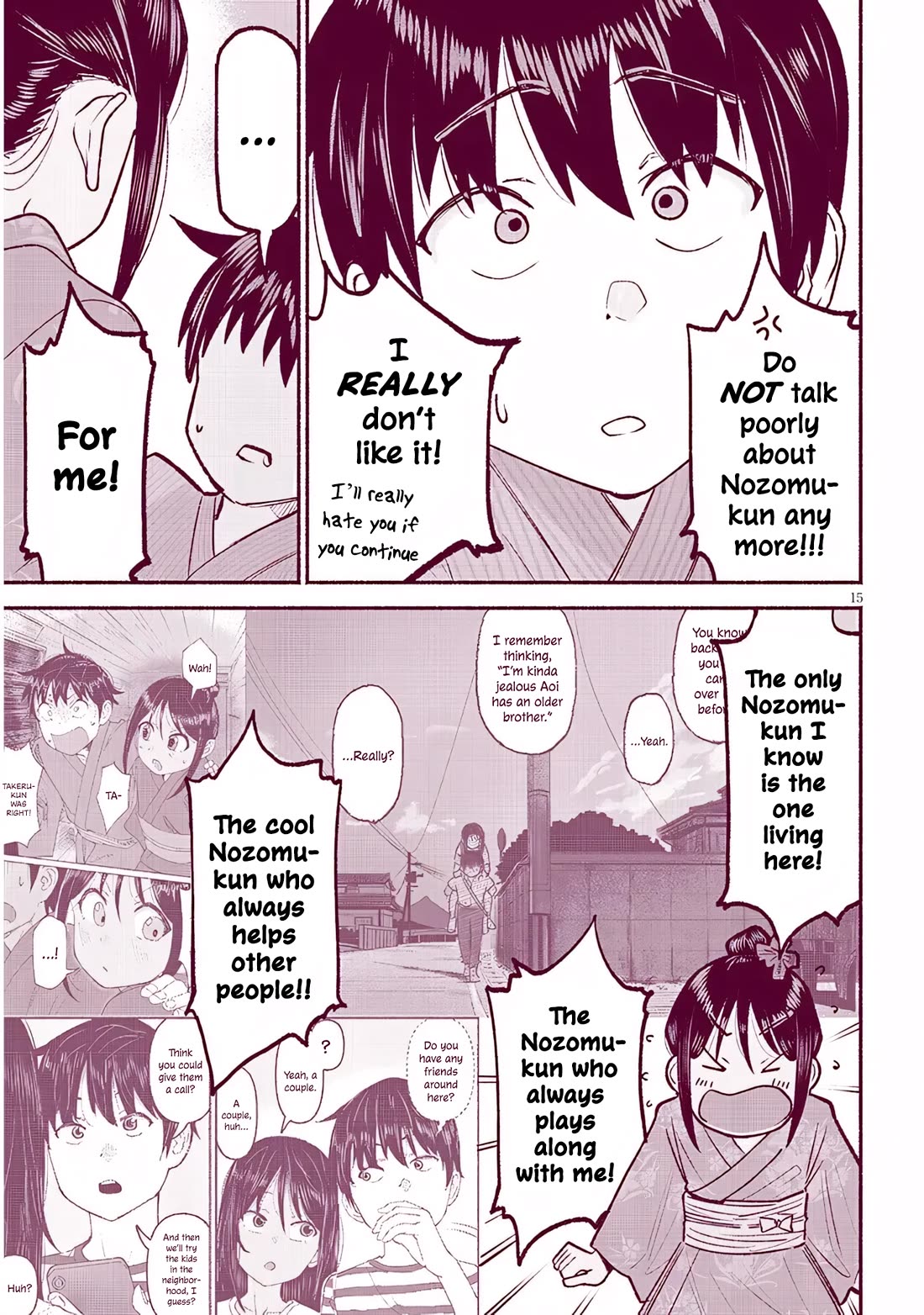 My Young Cousin Chapter 36 page 15 - Chapter 36: The Fall Festival (Part 2)