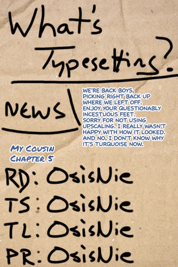 My Young Cousin Chapter 5 page 18 - Chapter 5: A boy?