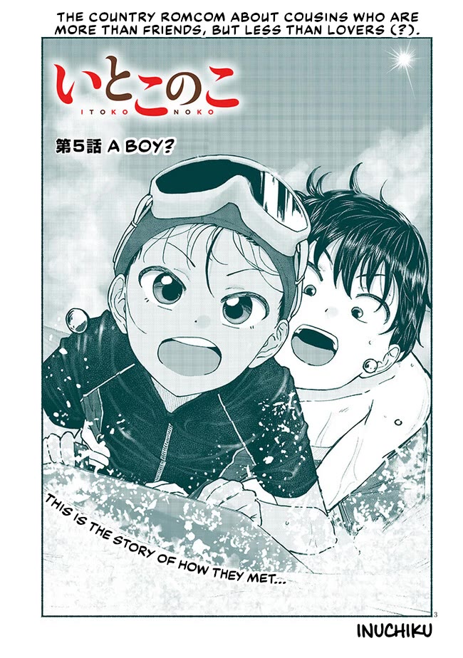 My Young Cousin Chapter 5 page 3 - Chapter 5: A boy?
