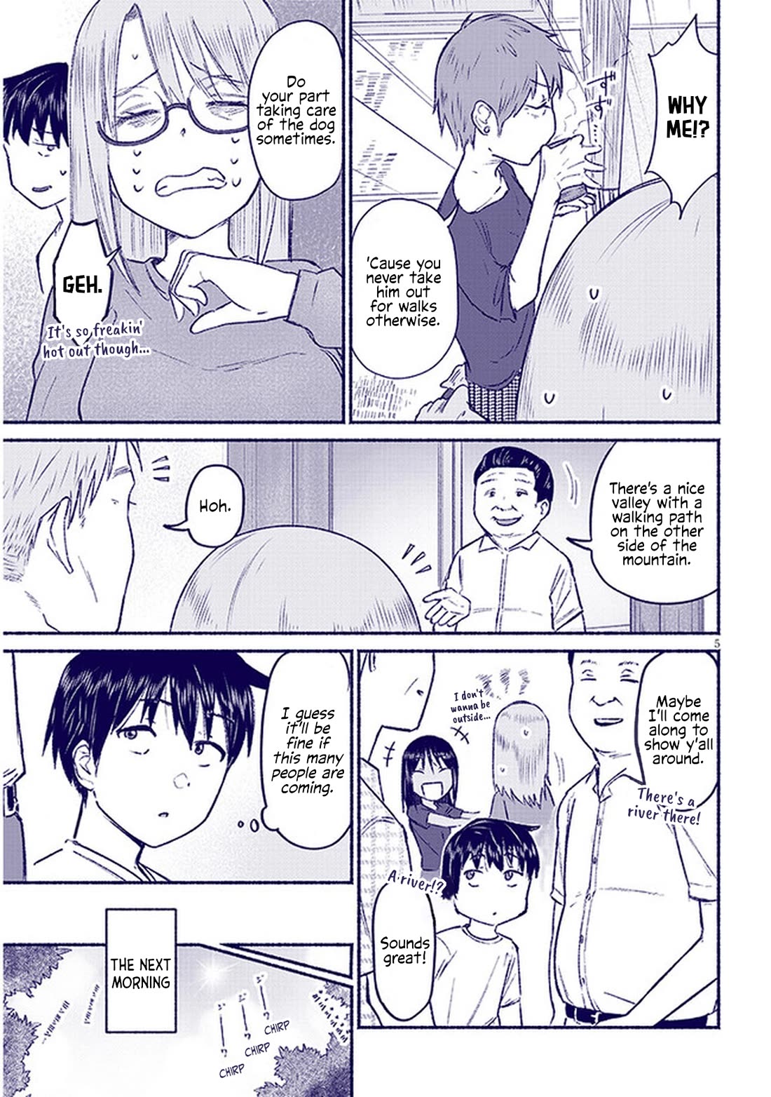 My Young Cousin Chapter 9 page 5 - Chapter 9: My Cousin and A Dog