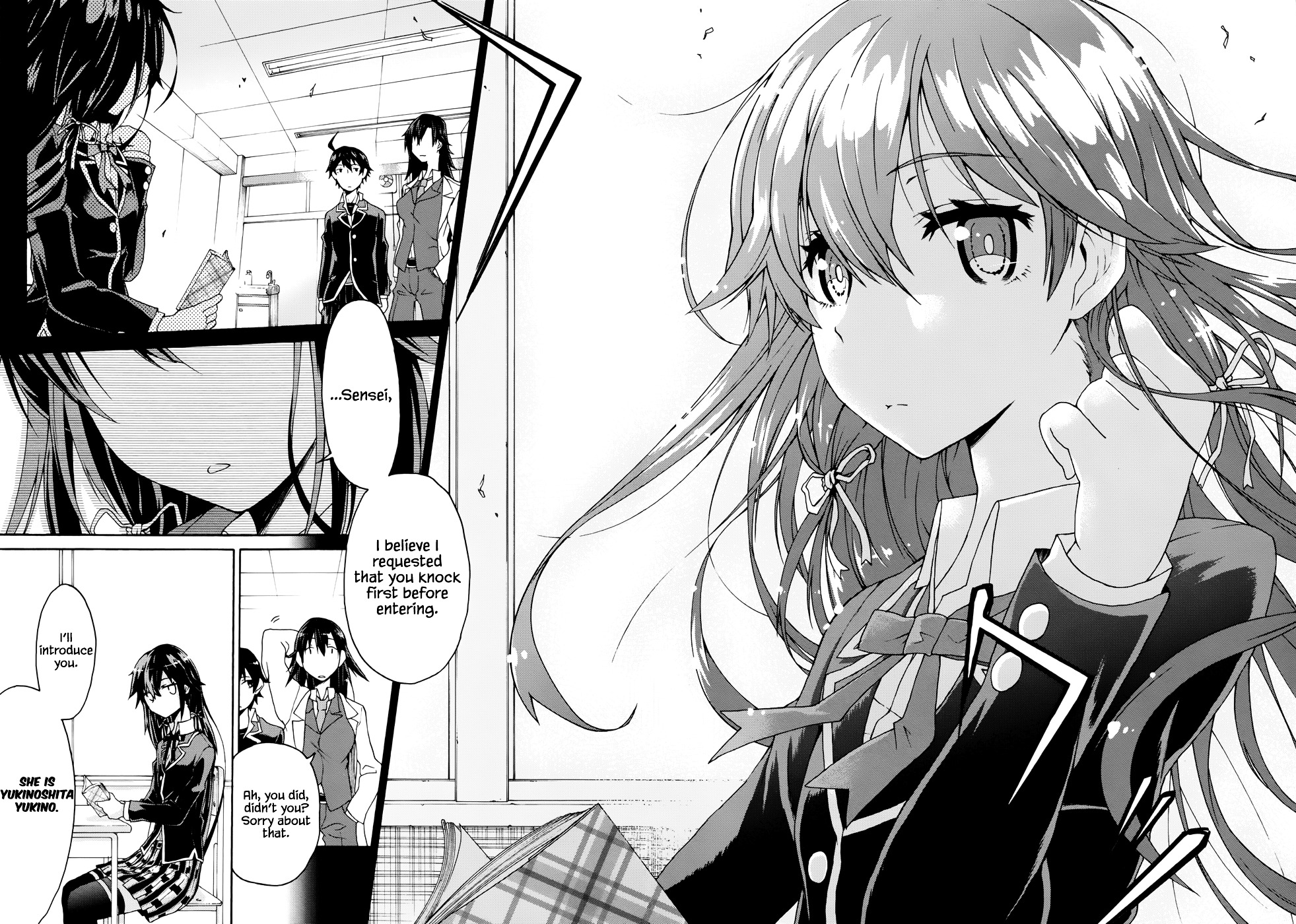 My Youth Romantic Comedy Is Wrong as I Expected @ comic Chapter 1 page 14 - Chapter 1 : At any rate, Hikigaya Hachiman is rotten.