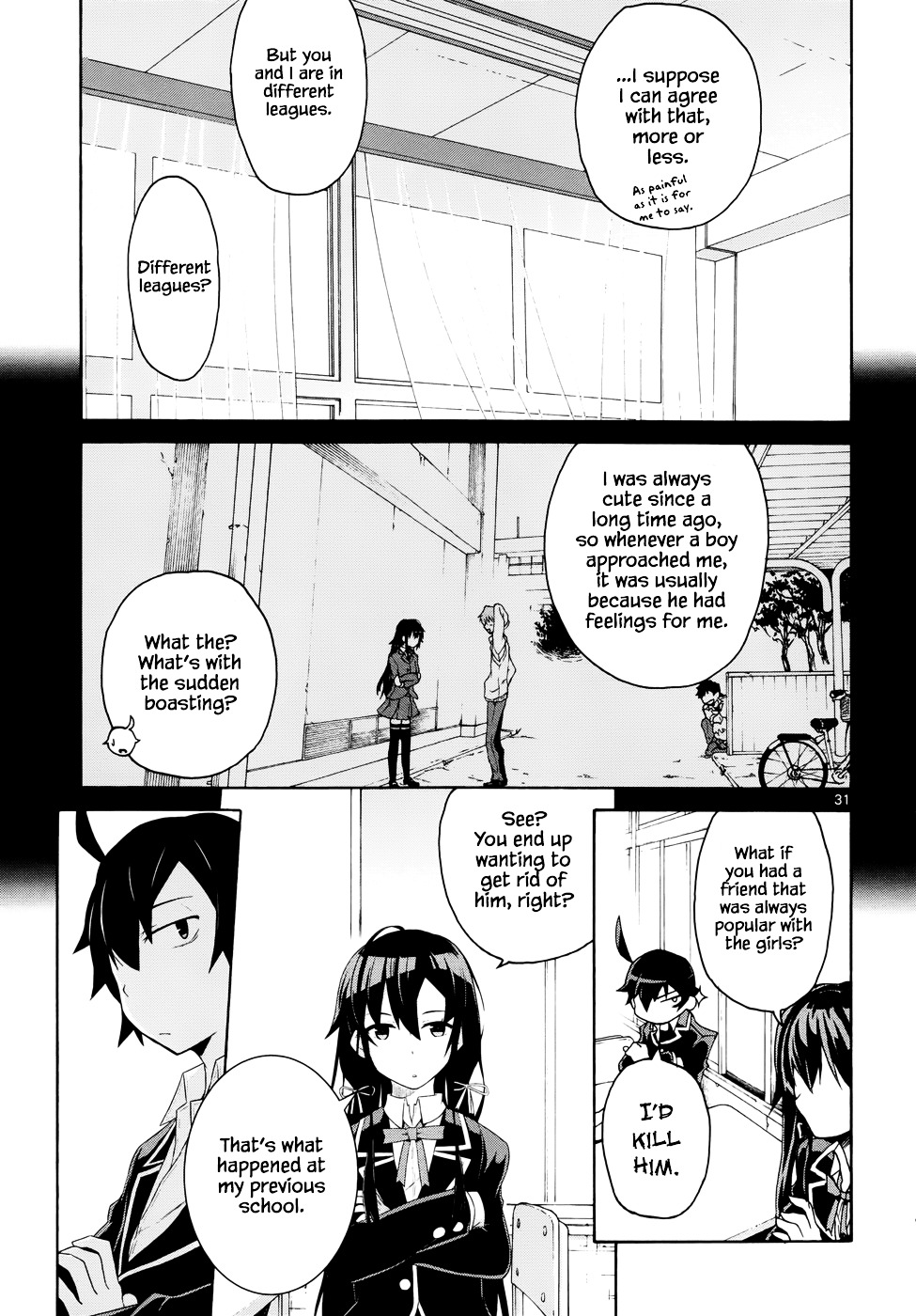 My Youth Romantic Comedy Is Wrong as I Expected @ comic Chapter 1 page 32 - Chapter 1 : At any rate, Hikigaya Hachiman is rotten.