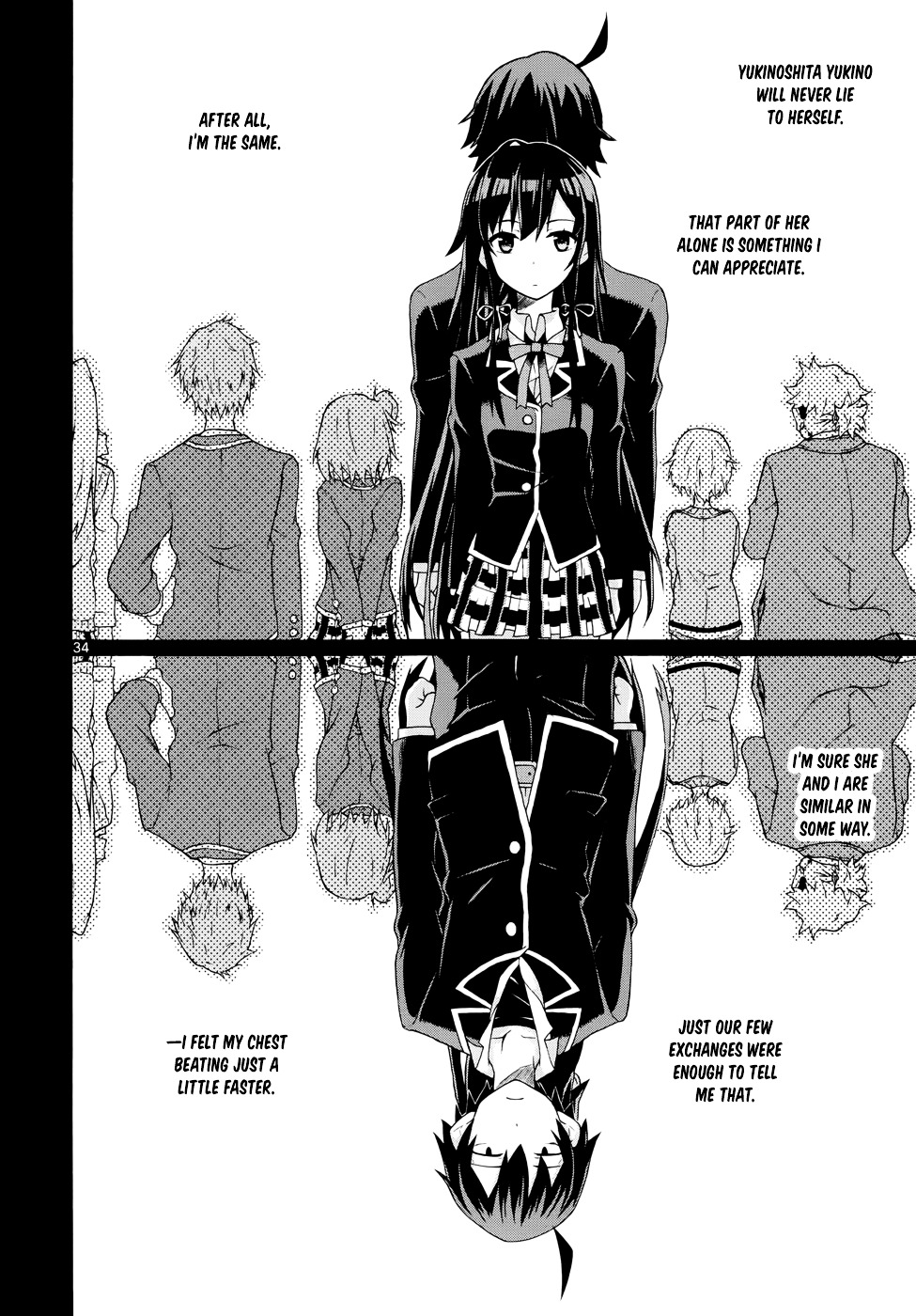 My Youth Romantic Comedy Is Wrong as I Expected @ comic Chapter 1 page 35 - Chapter 1 : At any rate, Hikigaya Hachiman is rotten.