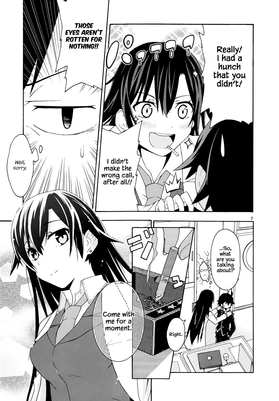 My Youth Romantic Comedy Is Wrong as I Expected @ comic Chapter 1 page 9 - Chapter 1 : At any rate, Hikigaya Hachiman is rotten.