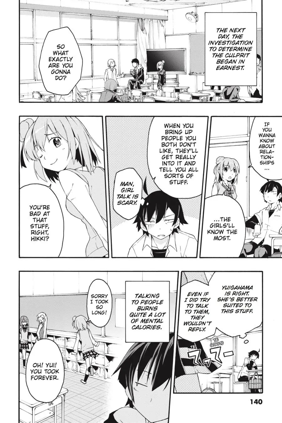 My Youth Romantic Comedy Is Wrong as I Expected @ comic Chapter 10 page 16 - Chapter 10