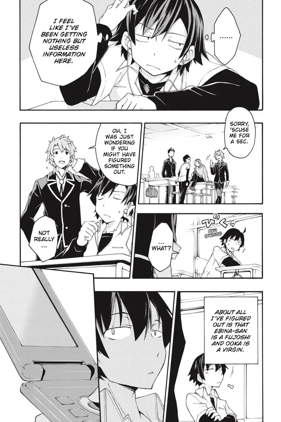 My Youth Romantic Comedy Is Wrong as I Expected @ comic Chapter 10 page 21 - Chapter 10