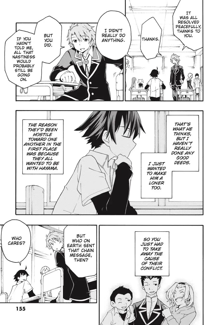 My Youth Romantic Comedy Is Wrong as I Expected @ comic Chapter 10 page 31 - Chapter 10