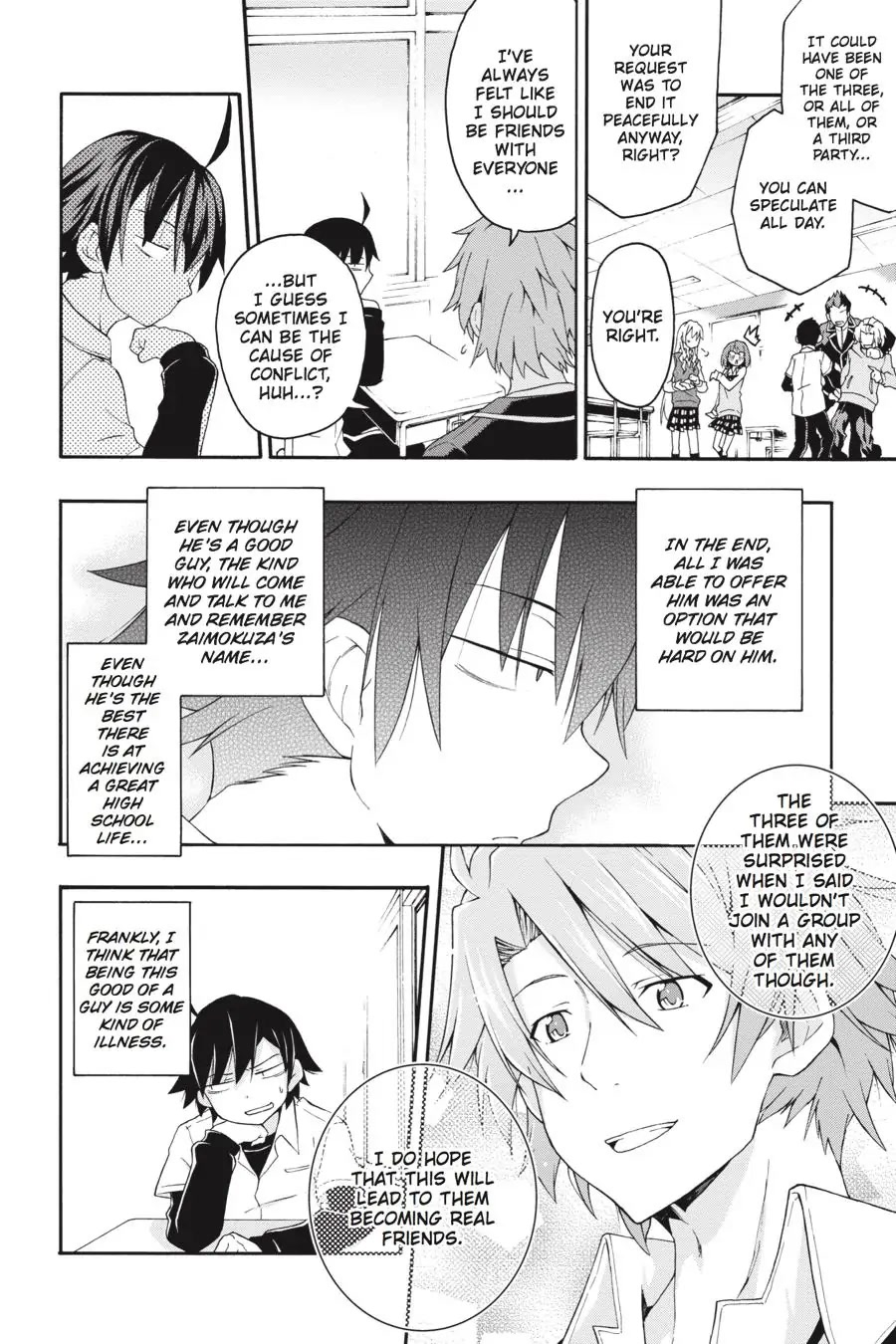 My Youth Romantic Comedy Is Wrong as I Expected @ comic Chapter 10 page 32 - Chapter 10