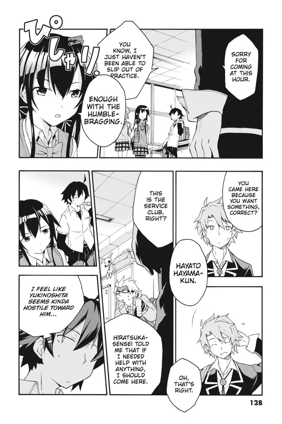 My Youth Romantic Comedy Is Wrong as I Expected @ comic Chapter 10 page 4 - Chapter 10